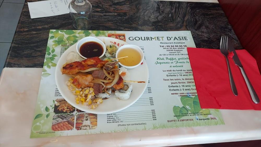 Gourmet D'Asie - Menu Image 4
